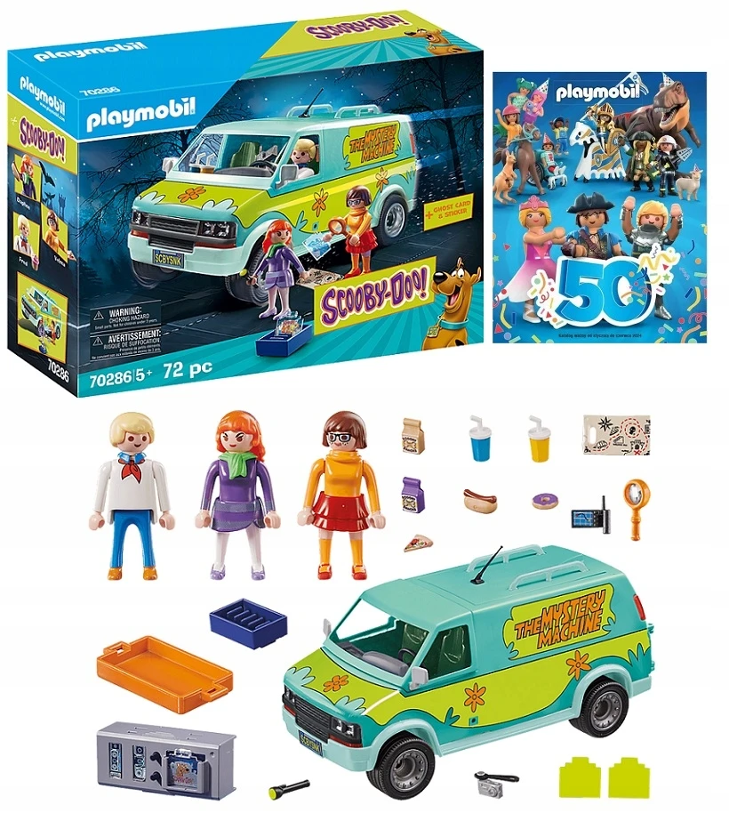 PLAYMOBIL 70286 SCOOBY-DOO! Automobilio paslapčių mašina