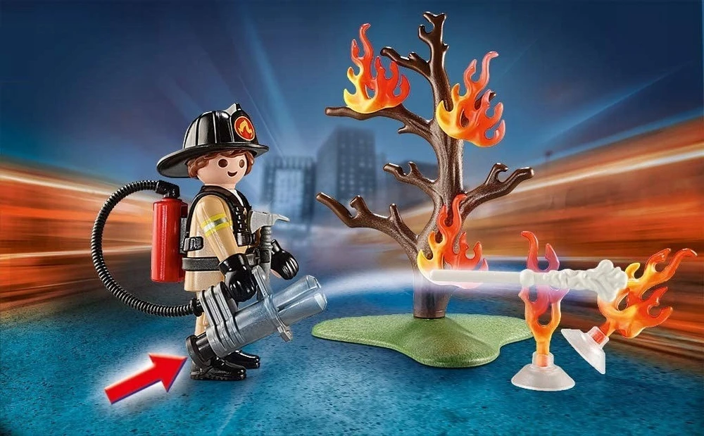 70310 PLAYMOBIL® City Action, Ugniagesių dėžė