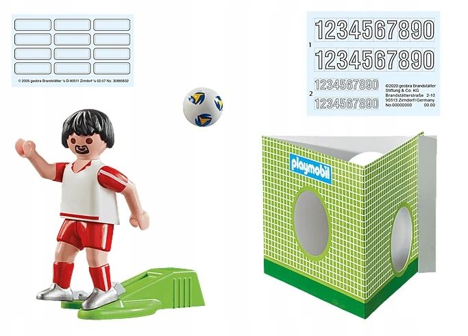 Playmobil 70486 Lenkijos rinktinės futbolininkas