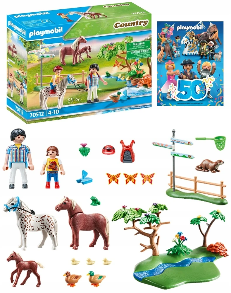PLAYMOBIL 70512 PONY TRIP