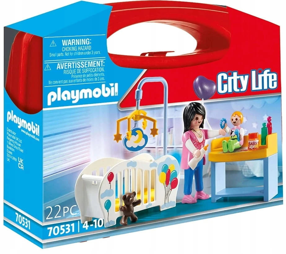 PLAYMOBIL 70531 KŪDIKIO KAMBARIO DĖŽĖ