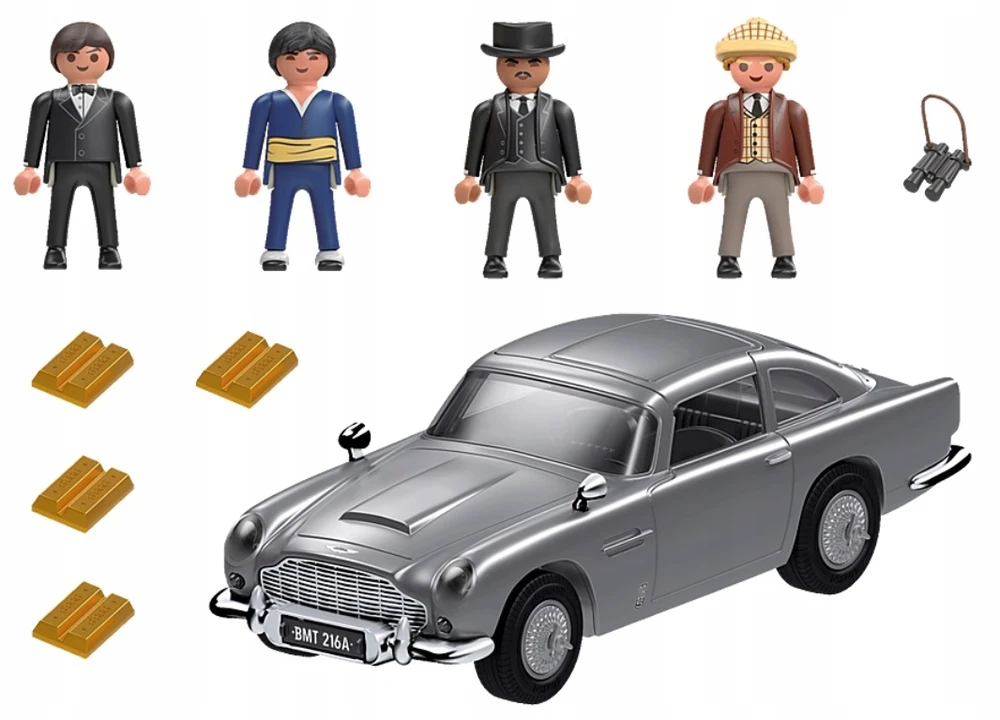 PLAYMOBIL James Bond Aston Martin DB5 Edition Goldfinger (70578)