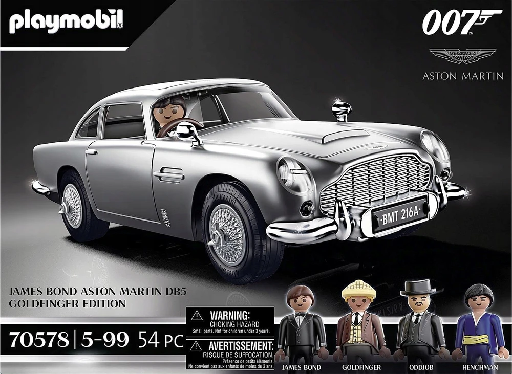 PLAYMOBIL James Bond Aston Martin DB5 Edition Goldfinger (70578)