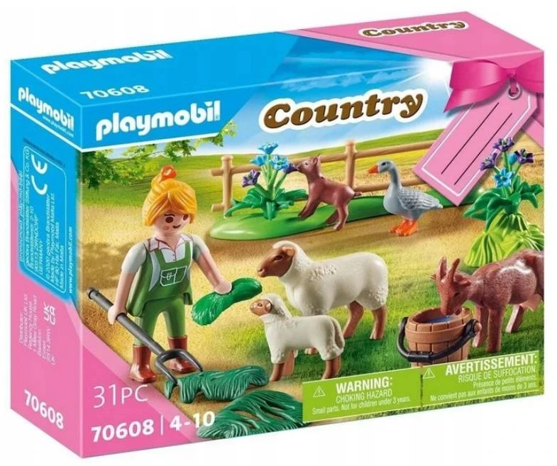Playmobil 70608 Country Farmer avių ožkų ūkis
