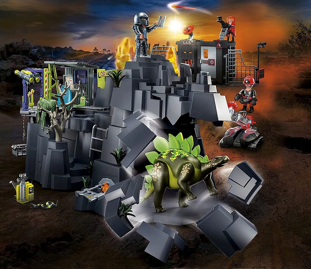 PLAYMOBIL - 70623 - Dino Rise - Dino Rock - Mišrus - Nuo 4 metų - 2 metų garantija