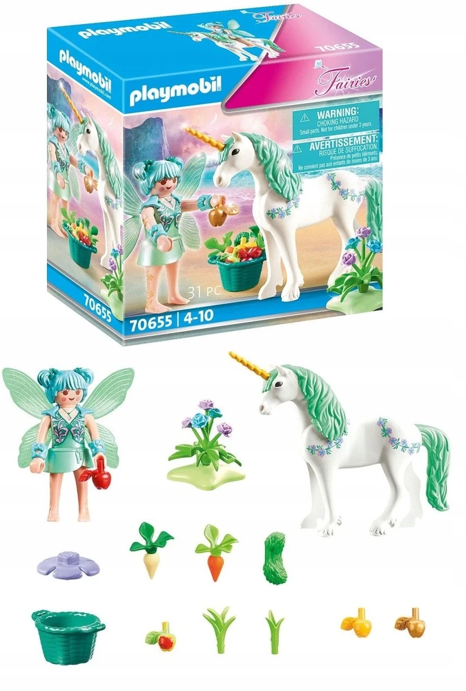 PLAYMOBIL 70655 FAIRES Fėja, maitinanti vienaragį