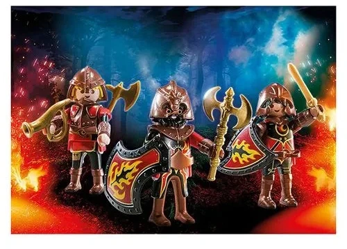 Playmobil Novelmore 70672 Burnham Warriors Three