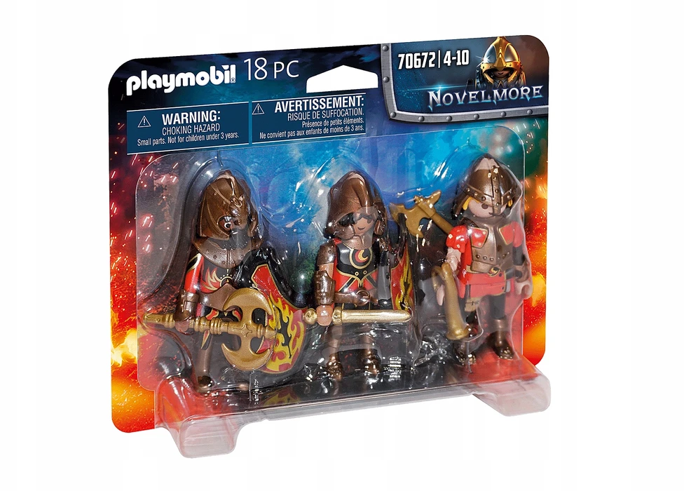 Playmobil Novelmore 70672 Burnham Warriors Three