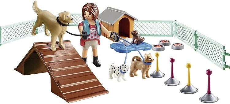 Playmobil City Life 70676 Rinkinys dovana "Šunų dresuotojas"