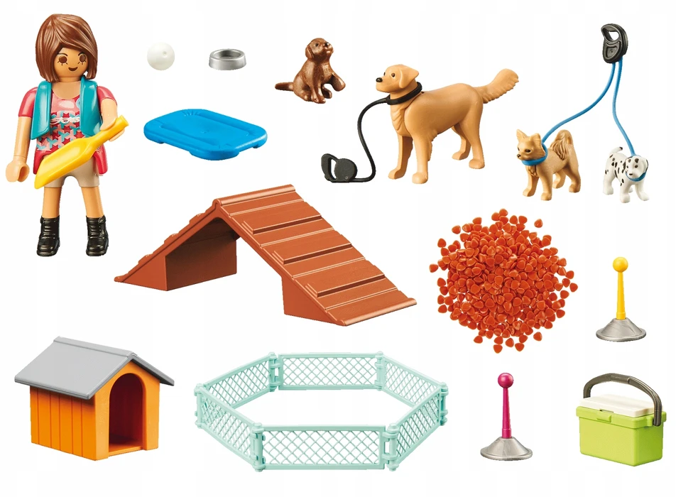 Playmobil City Life 70676 Rinkinys dovana "Šunų dresuotojas"