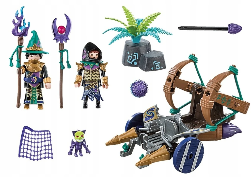 Playmobil 70748 Novelmore Violet Vale – Demonų gaudymo transporto priemonė