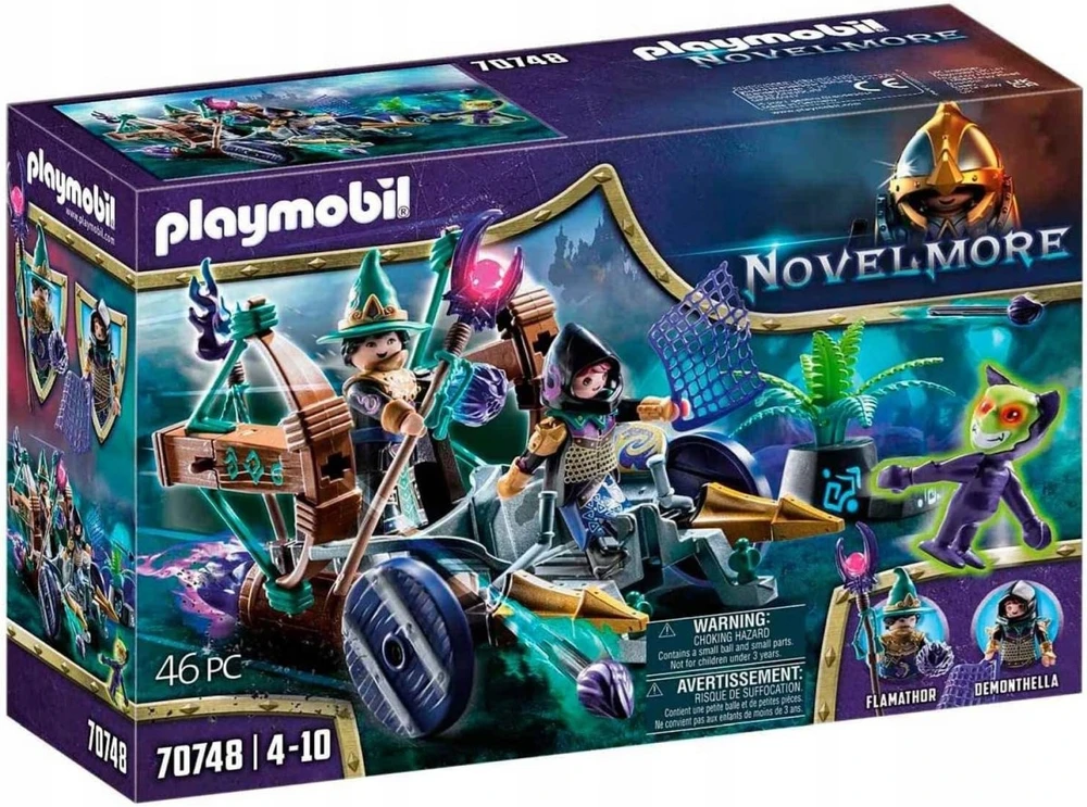 Playmobil 70748 Novelmore Violet Vale – Demonų gaudymo transporto priemonė