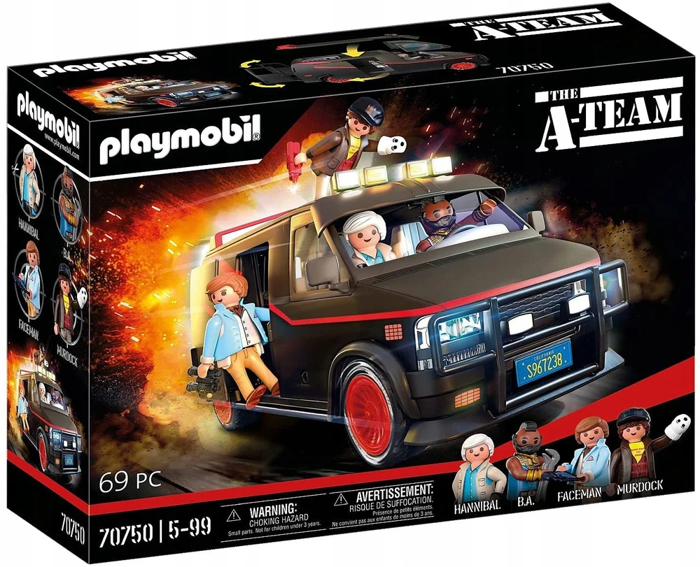 Playmobil 70750 KOMANDA AUTOMOBILIŲ VAN A-KOMANDA