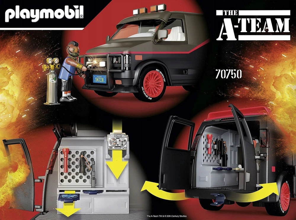 Playmobil 70750 KOMANDA AUTOMOBILIŲ VAN A-KOMANDA