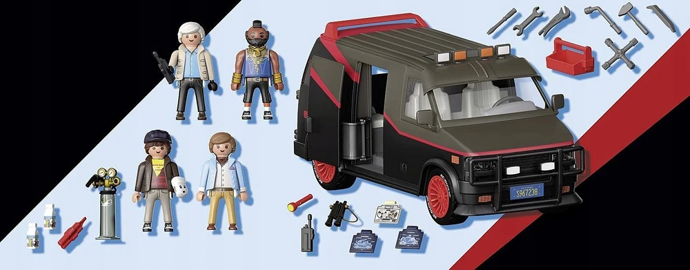 Playmobil 70750 KOMANDA AUTOMOBILIŲ VAN A-KOMANDA