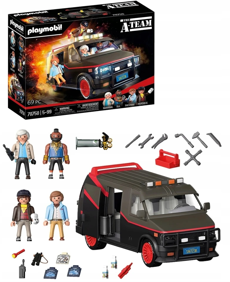 Playmobil 70750 KOMANDA AUTOMOBILIŲ VAN A-KOMANDA