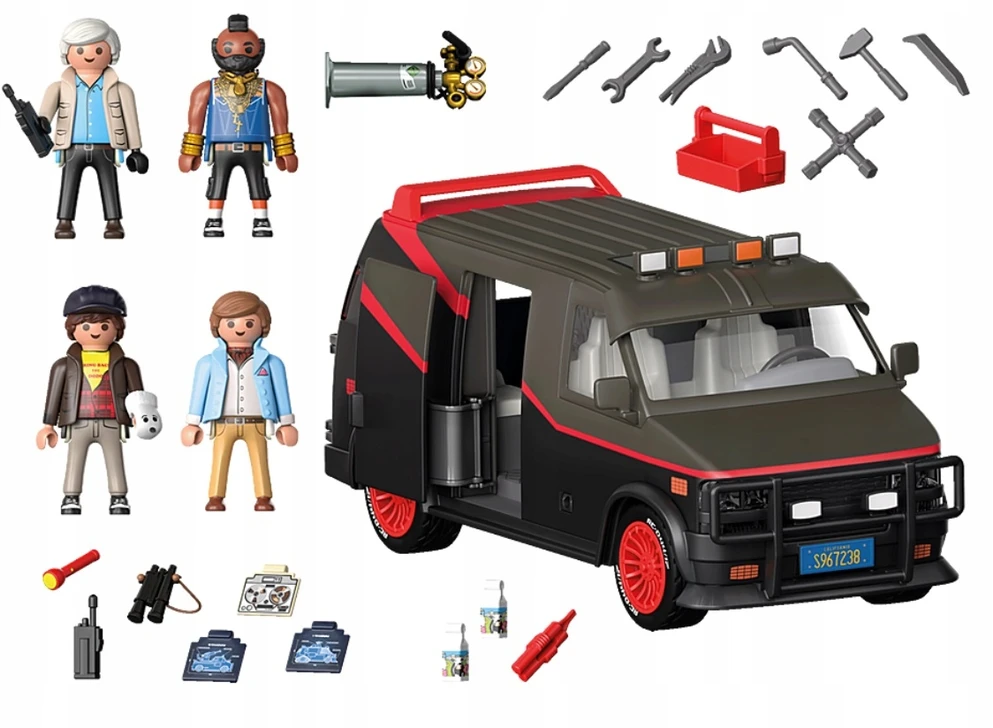 Playmobil 70750 KOMANDA AUTOMOBILIŲ VAN A-KOMANDA