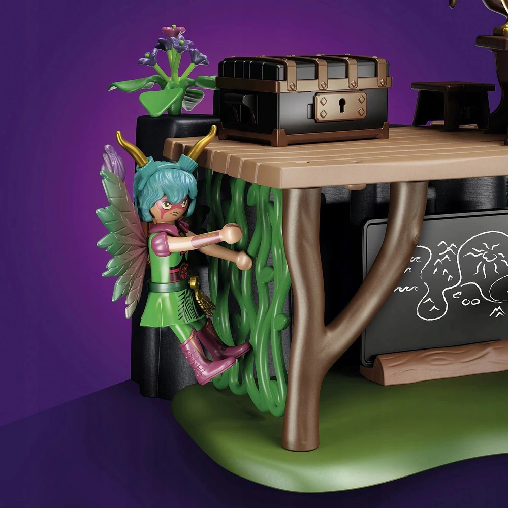 PLAYMOBIL - 70805 - AYUMA - Fėjų treniruočių stovyklos rinkinys su 2 figūrėlėmis ir gyvūnais