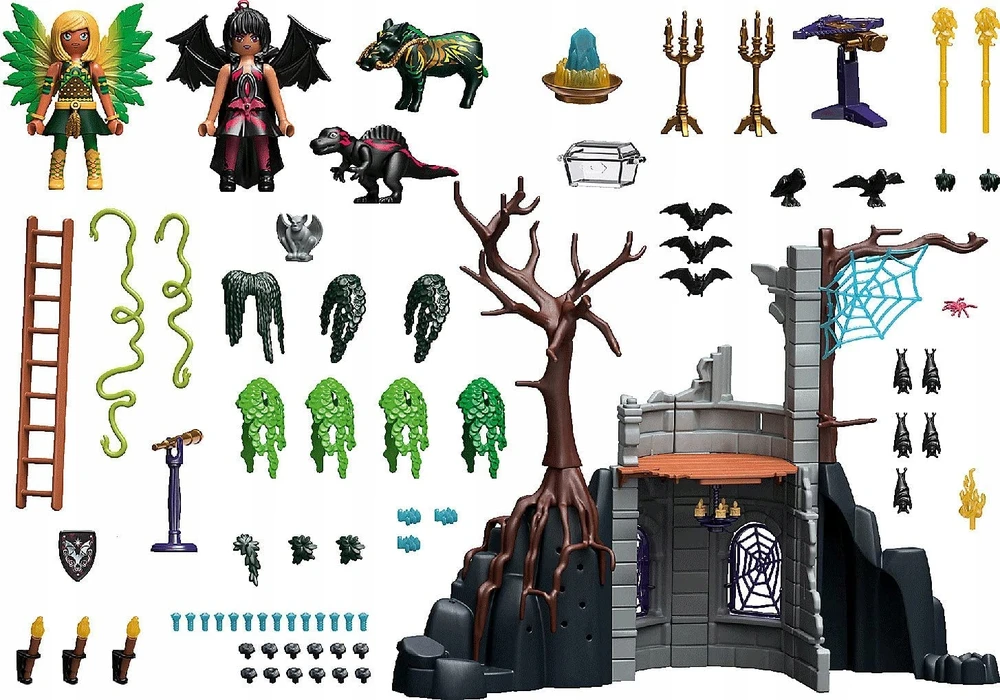 PLAYMOBIL 70807 Šikšnosparnių fėjų griuvėsiai