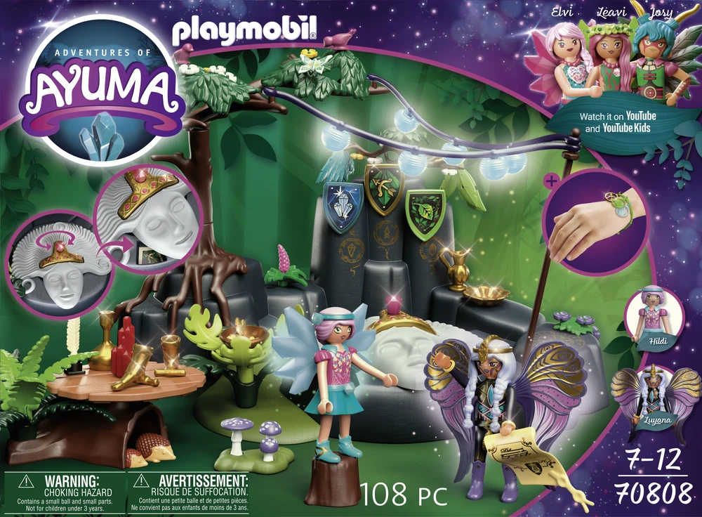 Žaislų rinkinys - Playmobil 70808 Adventures Of Ayuma Spring Ceremony