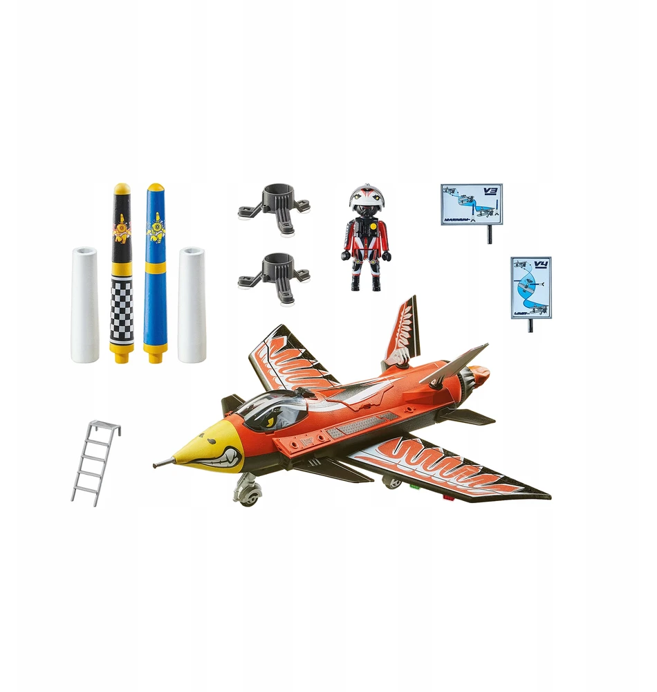PLAYMOBIL - 70832 - Oro Stuntshow Jet "Aigle" - Sulankstomas - Vaikas - 726g