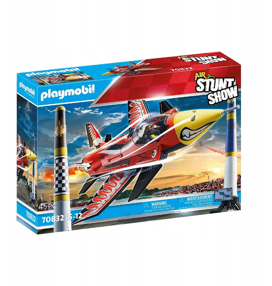 PLAYMOBIL - 70832 - Oro Stuntshow Jet "Aigle" - Sulankstomas - Vaikas - 726g