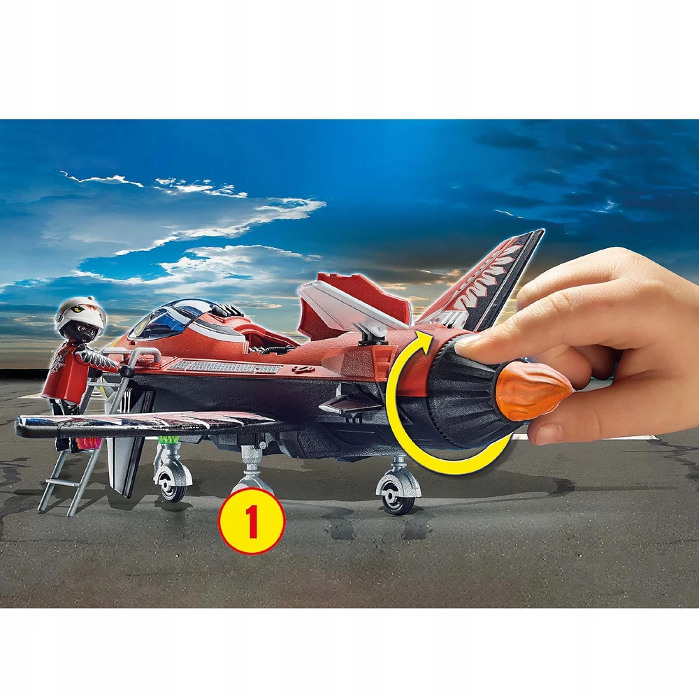 PLAYMOBIL - 70832 - Oro Stuntshow Jet "Aigle" - Sulankstomas - Vaikas - 726g