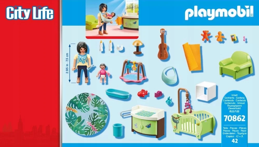 PLAYMOBIL 70862 KŪDIKIO KAMBARYS