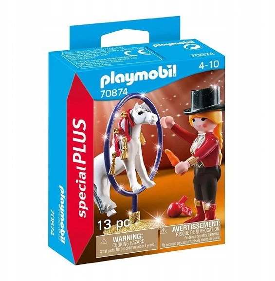 PLAYMOBIL - 70874 - Menininkas su poniu - Specialus plius personažas - Priedai - Vaikiškas žaislas