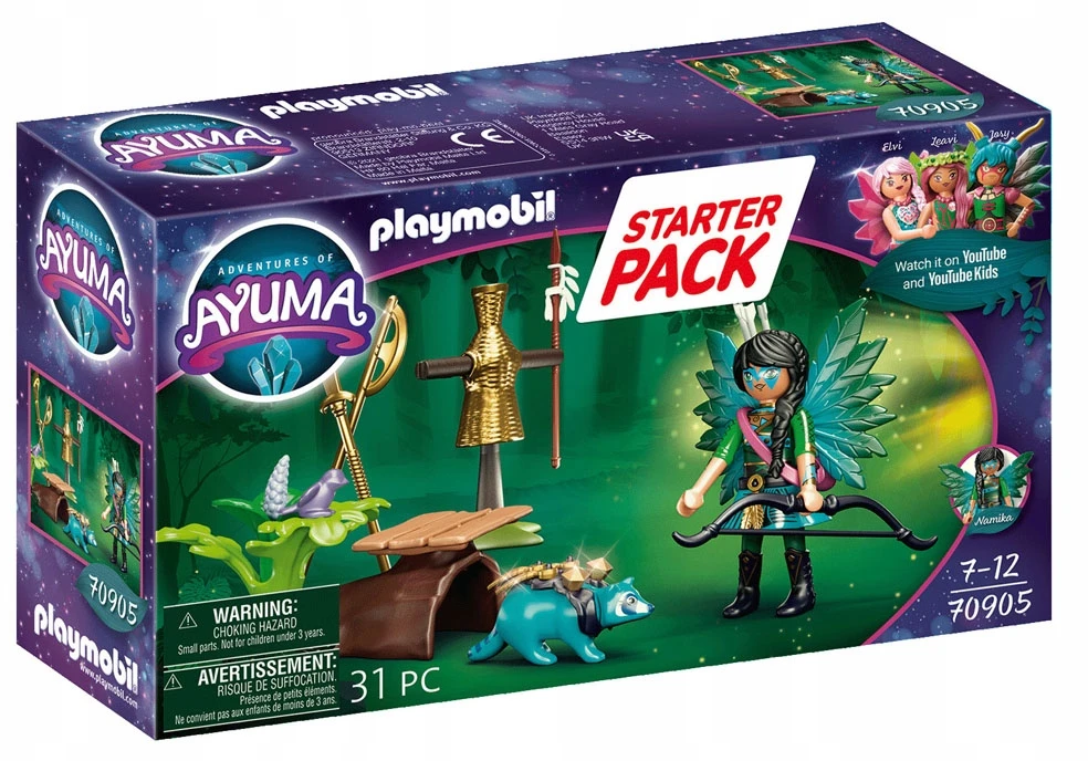 PLAYMOBIL - 70905 - AYUMA - Starter Pack - Riterio fėja su kupranugariu