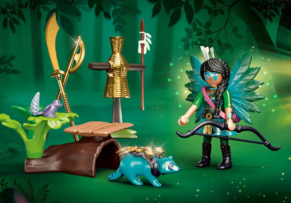 PLAYMOBIL - 70905 - AYUMA - Starter Pack - Riterio fėja su kupranugariu