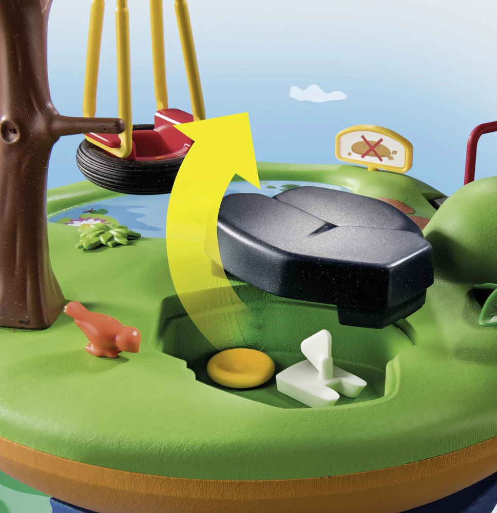 PLAYMOBIL - 70910 - Antis pagal iškvietimą būstinė - 119 vnt. - Vaikas - Balta ir oranžinė