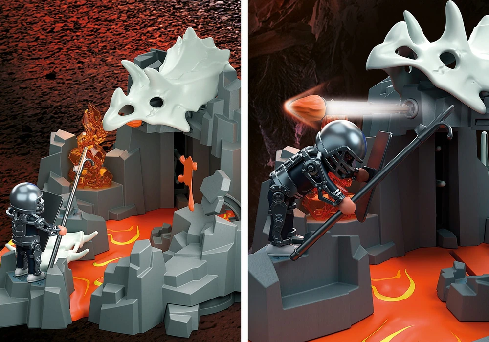 Konstruktorius Playmobil Dino Rise Lava Fountain Guardian (70926) - Lavos šaltinio sargai
