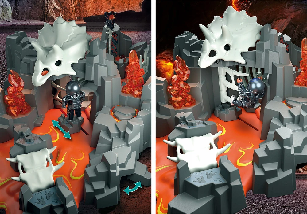 Konstruktorius Playmobil Dino Rise Lava Fountain Guardian (70926) - Lavos šaltinio sargai