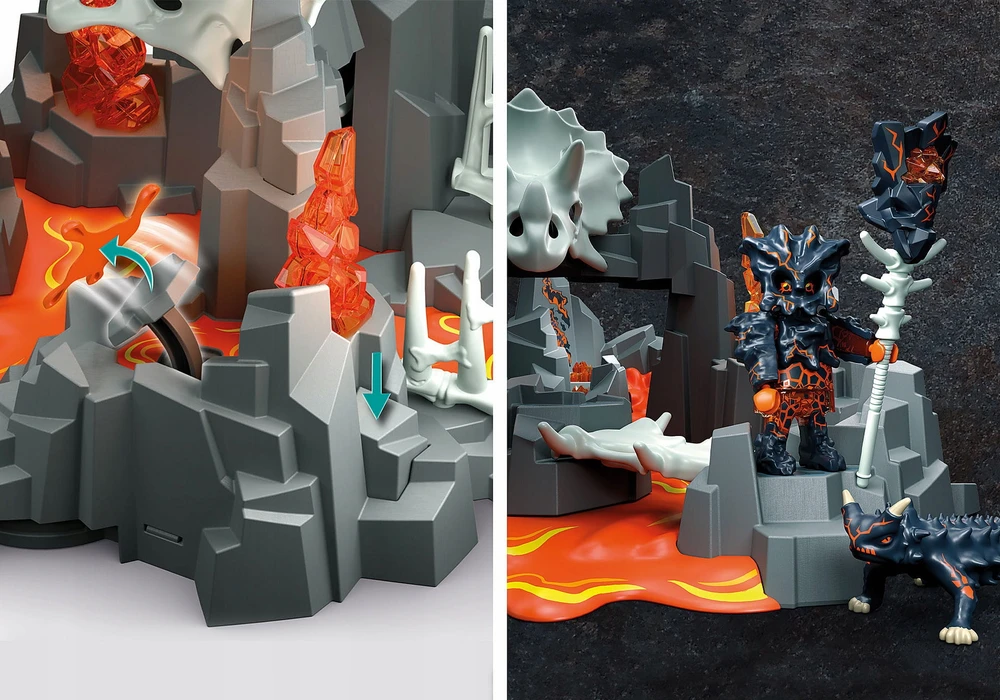Konstruktorius Playmobil Dino Rise Lava Fountain Guardian (70926) - Lavos šaltinio sargai