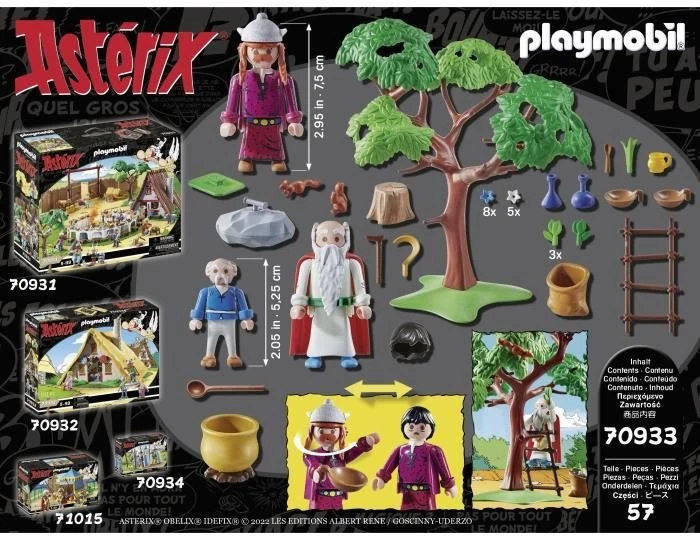 Playmobil Asterix 70933 Asterix: Panoramix su stebuklingu gėrimu