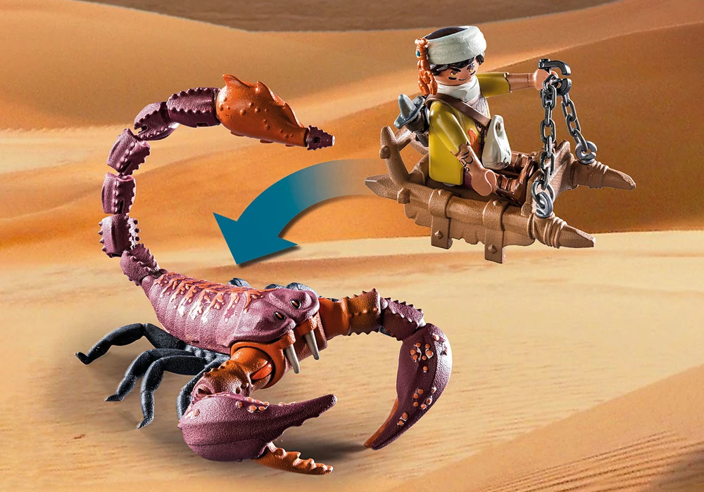 PLAYMOBIL – 71024 – Novelmore – Sal'ahari Sands – Giant Scorpion Base