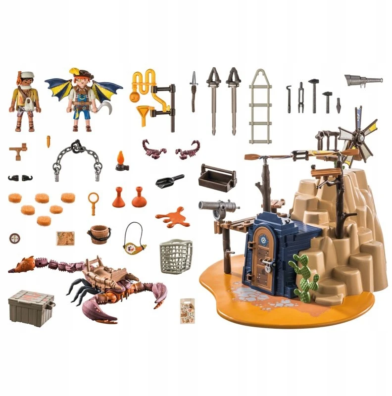 PLAYMOBIL – 71024 – Novelmore – Sal'ahari Sands – Giant Scorpion Base