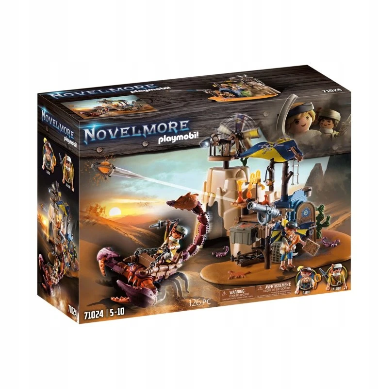 PLAYMOBIL – 71024 – Novelmore – Sal'ahari Sands – Giant Scorpion Base