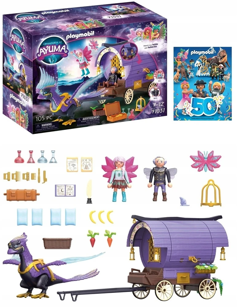 PLAYMOBIL 71031 FĖŽIŲ VEŽIMAS SU PHOENIX