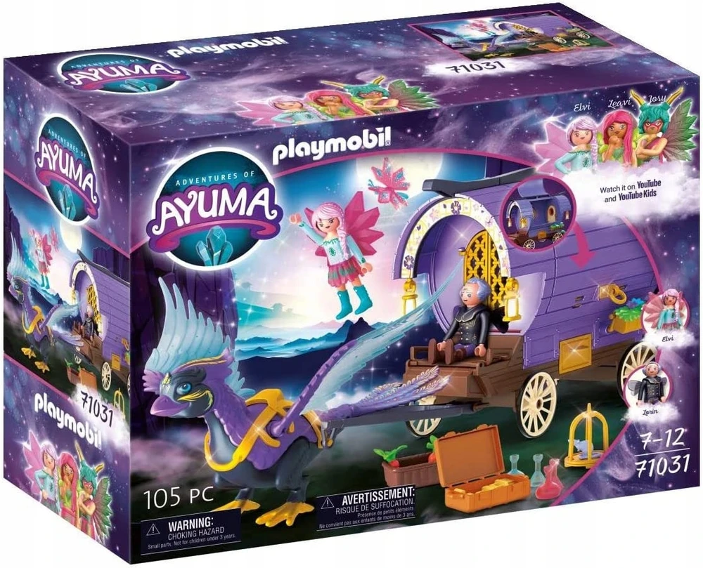 PLAYMOBIL 71031 FĖŽIŲ VEŽIMAS SU PHOENIX
