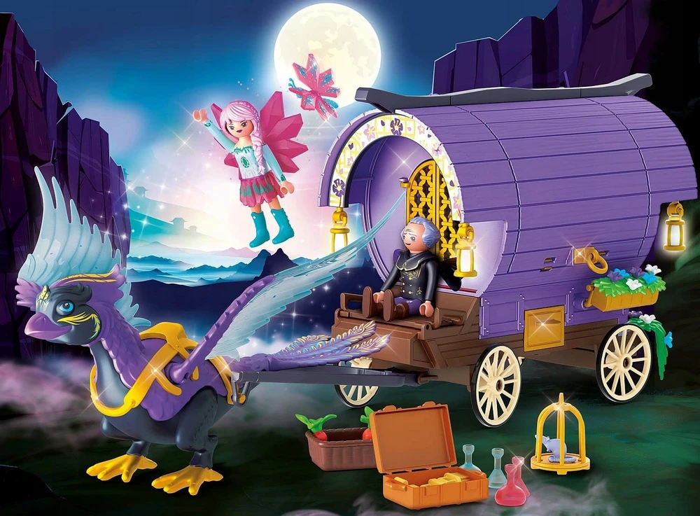 PLAYMOBIL 71031 FĖŽIŲ VEŽIMAS SU PHOENIX