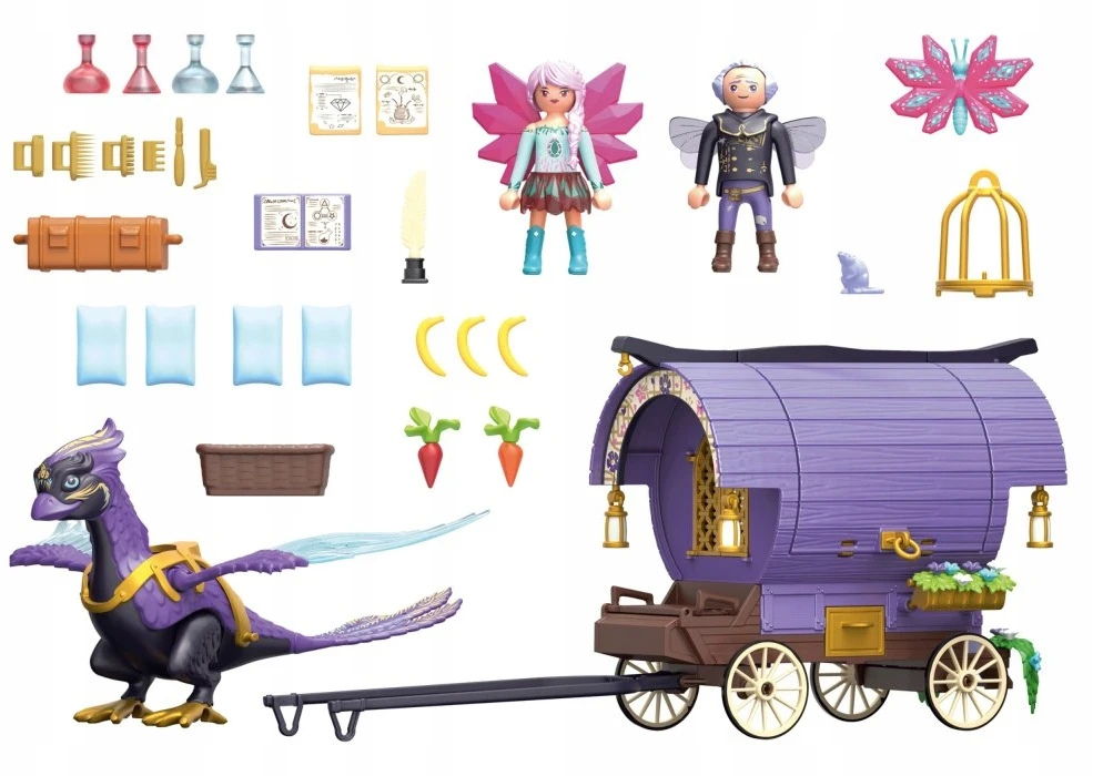 PLAYMOBIL 71031 FĖŽIŲ VEŽIMAS SU PHOENIX
