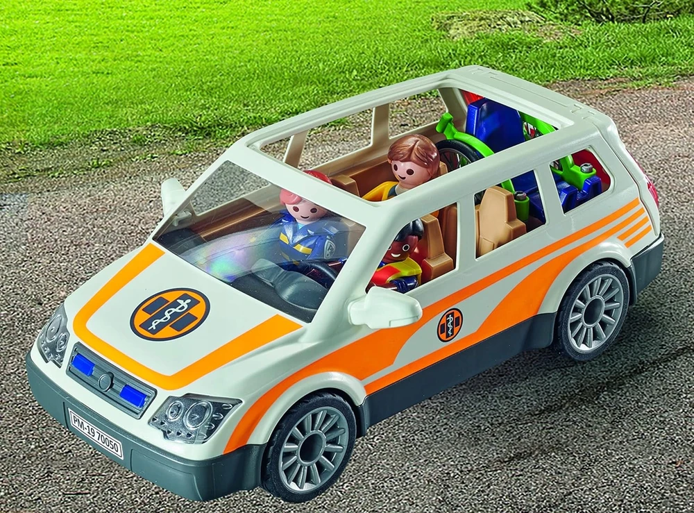 Playmobil City Life 71037 pirmosios pagalbos gydytojo automobilis