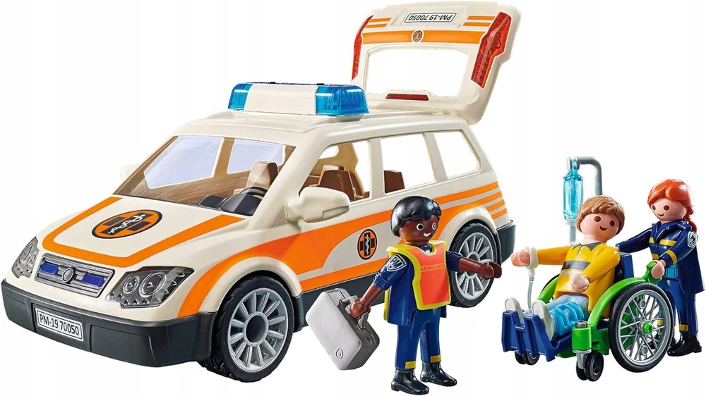Playmobil City Life 71037 pirmosios pagalbos gydytojo automobilis