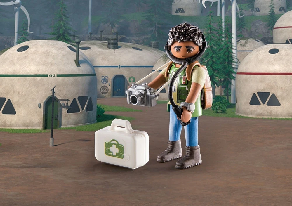 71082 PLAYMOBIL® Drakonai. Devyni karalysčių – Plowhorn ir D'Angelo