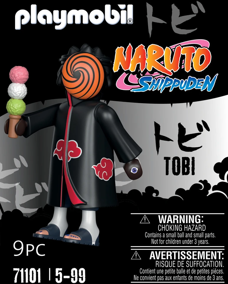 PLAYMOBIL 71101 Naruto Shippuden Tobi 9 vnt
