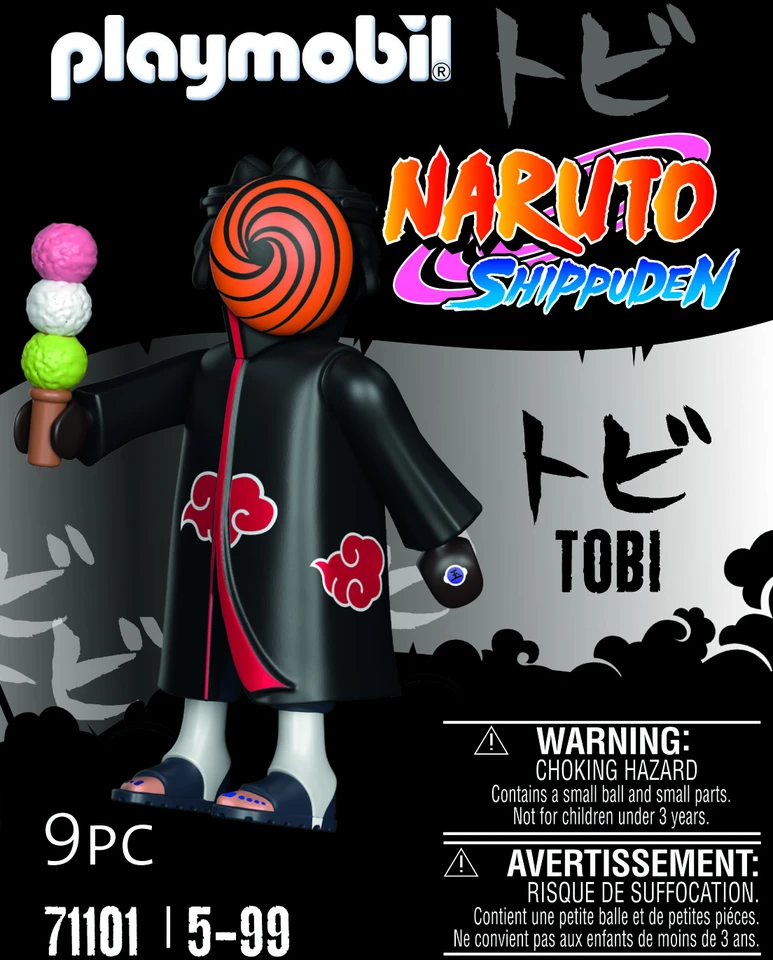PLAYMOBIL 71101 Naruto Shippuden Tobi 9 vnt