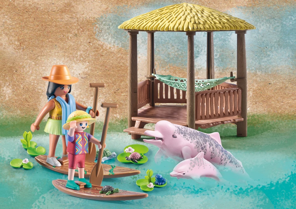 Konstruktorius Playmobil Wiltopia 71143, plastikas