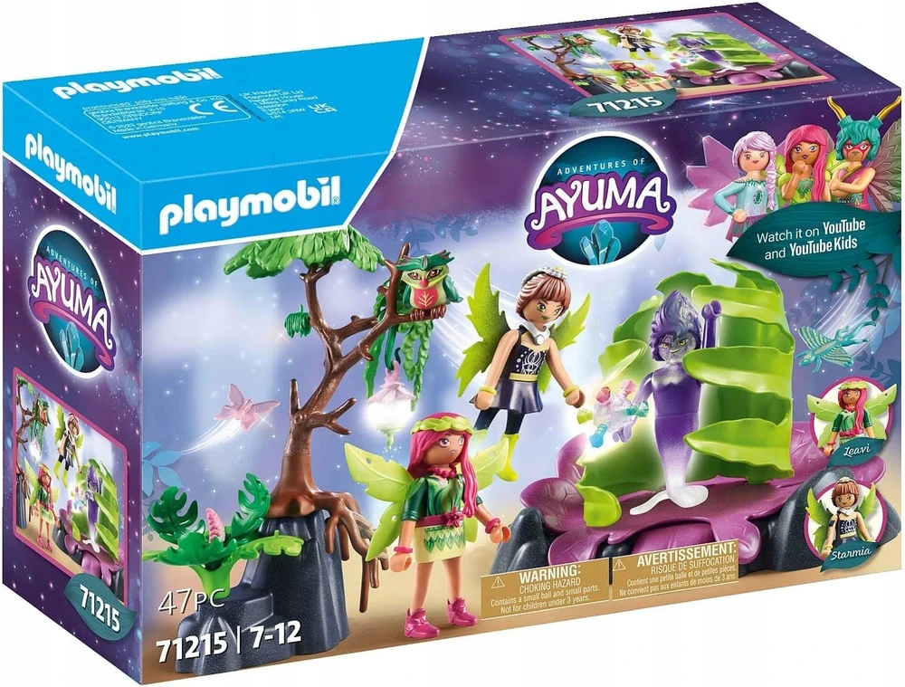 PLAYMOBIL – 71215 – Ayuma – Stebuklingas spąstų augalas – 47 vnt. – Mišrus – 7 metų ir vyresni